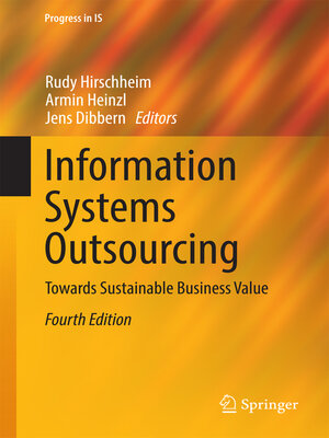 cover image of Information Systems Outsourcing